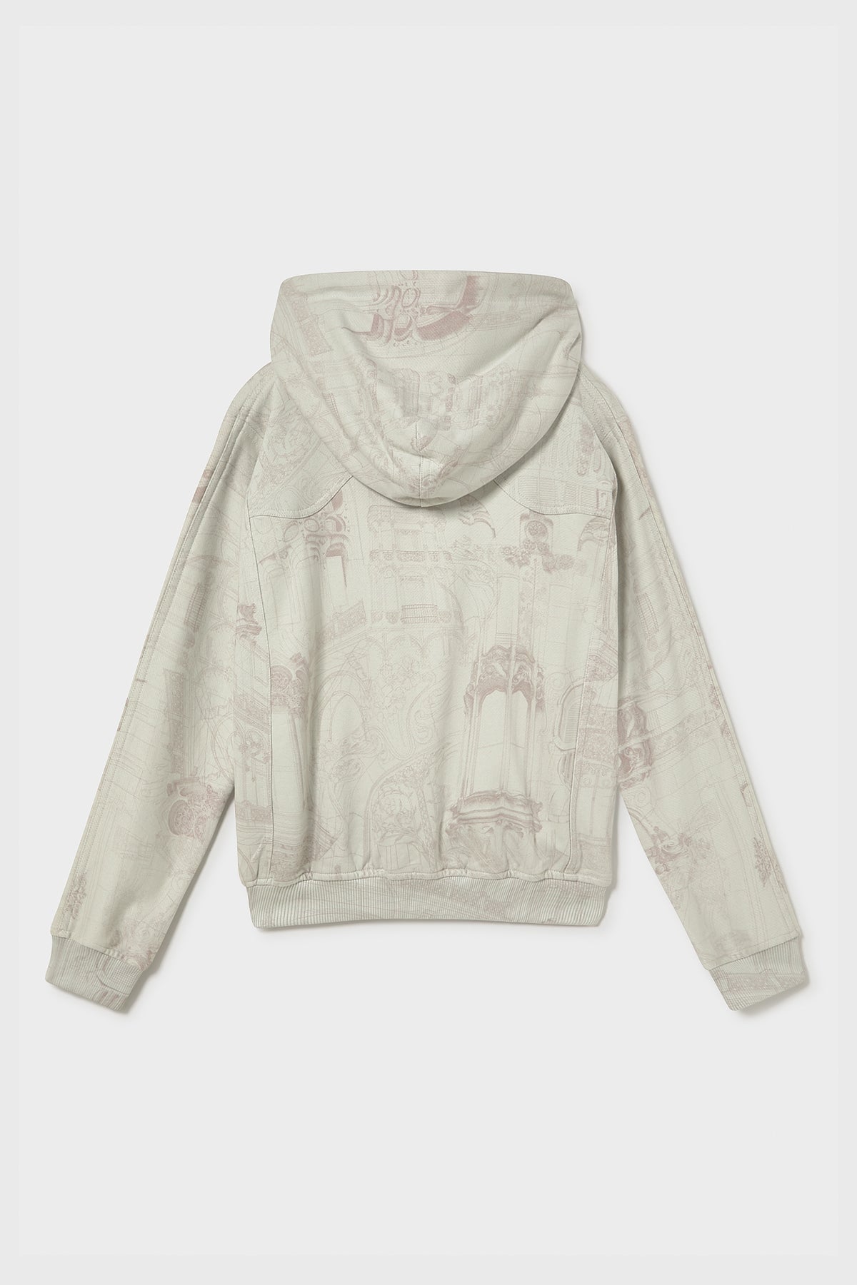 ALL OVER PRINTED "MODERNIST" HOODIE