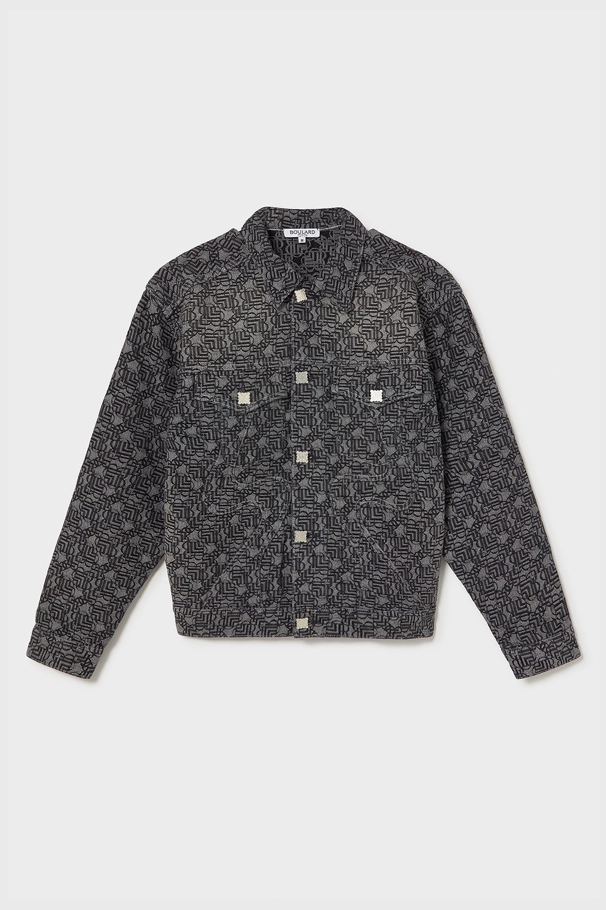 DENIM UB JACQUARD JACKET