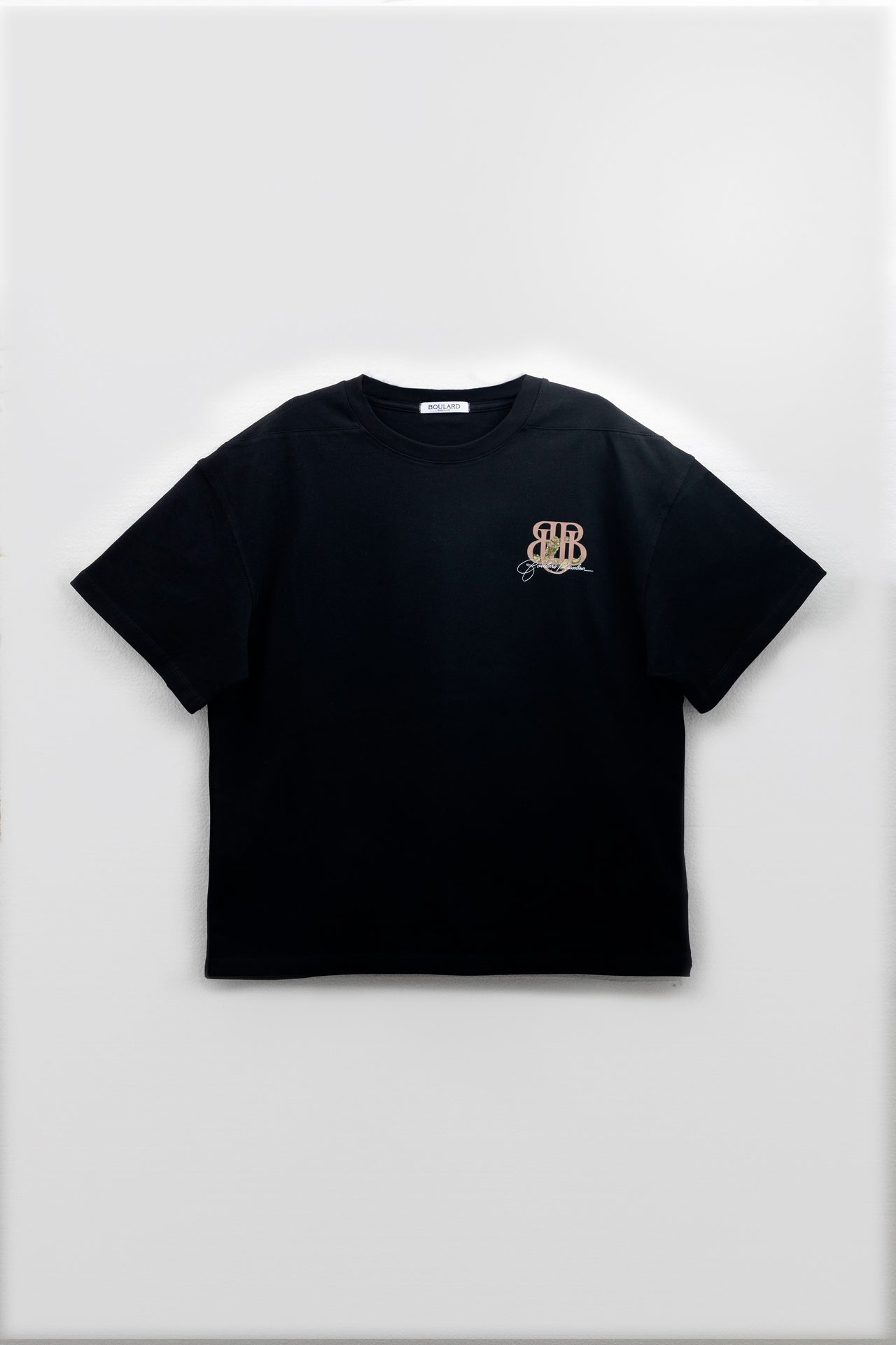 SHORT SLEEVE COTTON T-SHIRT BROWN PORTAL