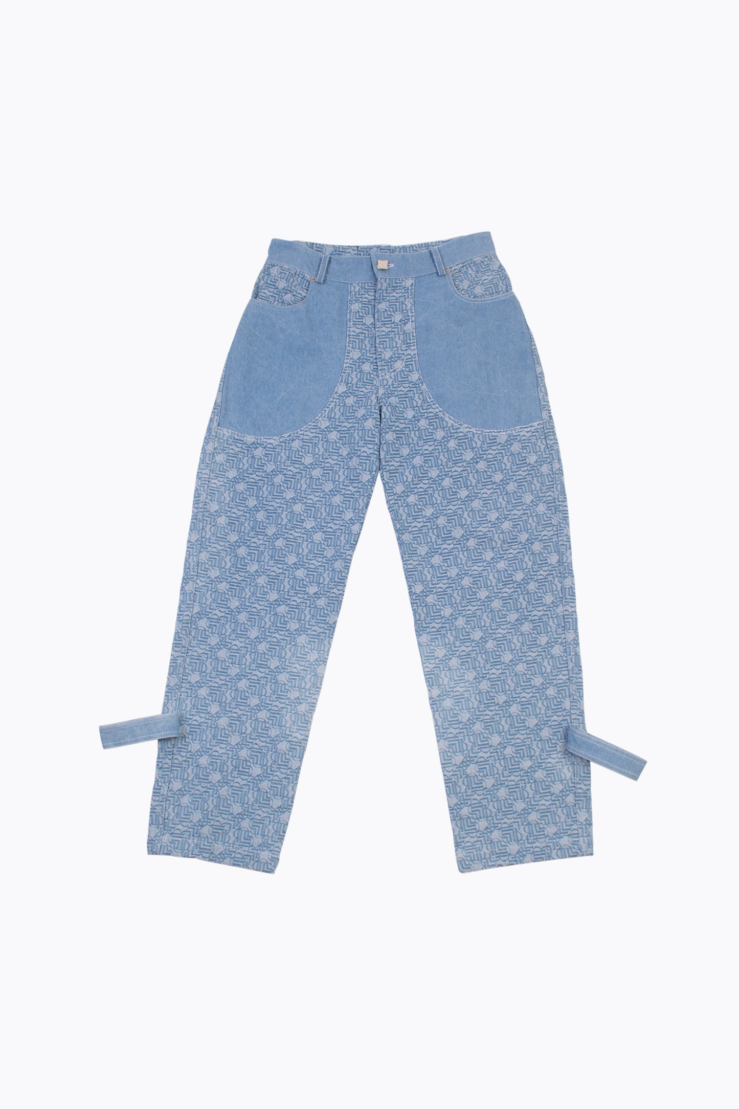 DENIM JACQUARD UB PANTS