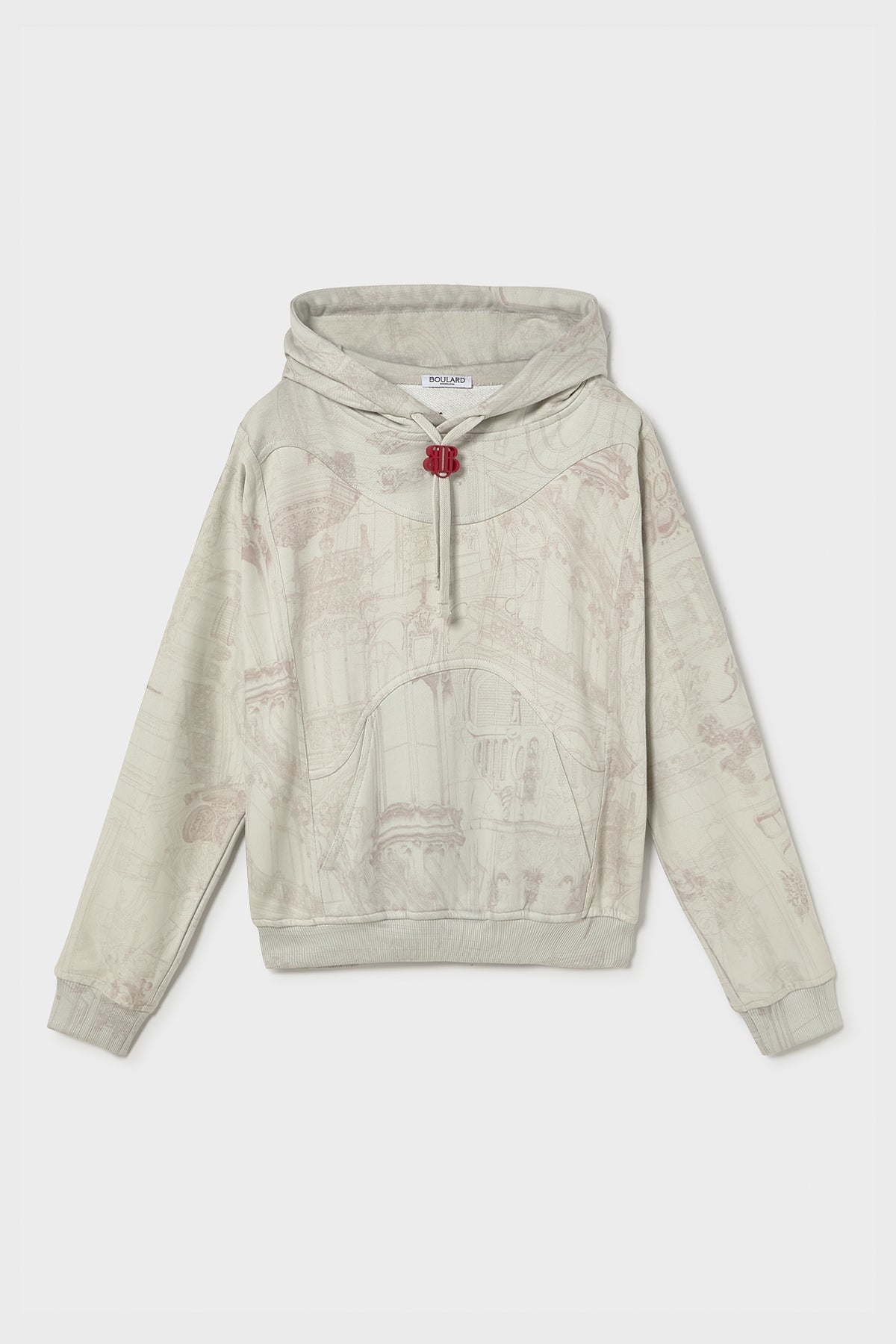 ALL OVER PRINTED "MODERNIST" HOODIE