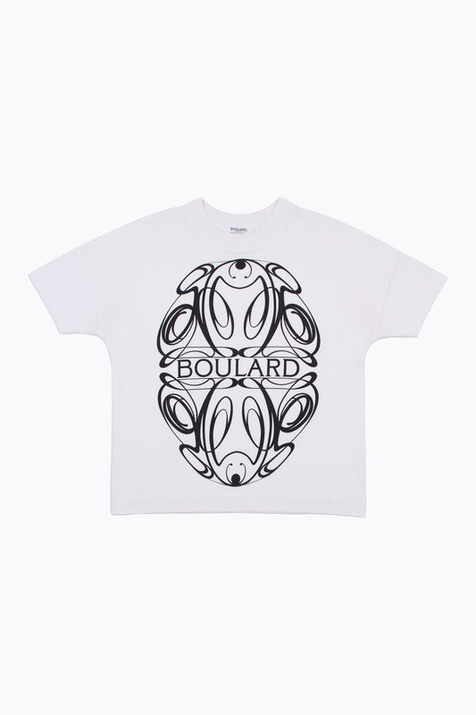 SHORT SLEEVE T-SHIRT WITH "FABERGÉ" PRINT