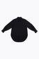 BLACK COTTON TWILL SHIRT
