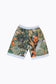 L'ESQUIROLADA" PRINTED SILK SHORTS
